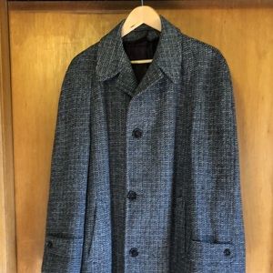 Vintage Harris Tweed Overcoat